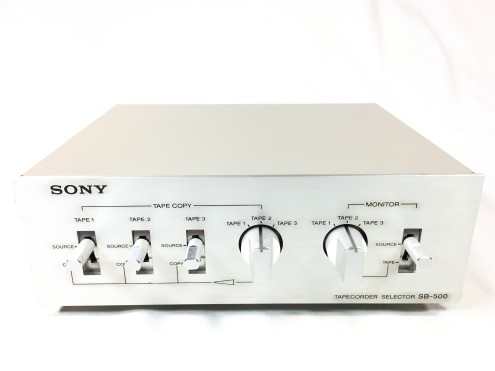 u*1様 SONY SB-500 テープデッキセレクター 箱付き 2025年最新】SONY SB-500 テープデッキセレクターの人気アイテム